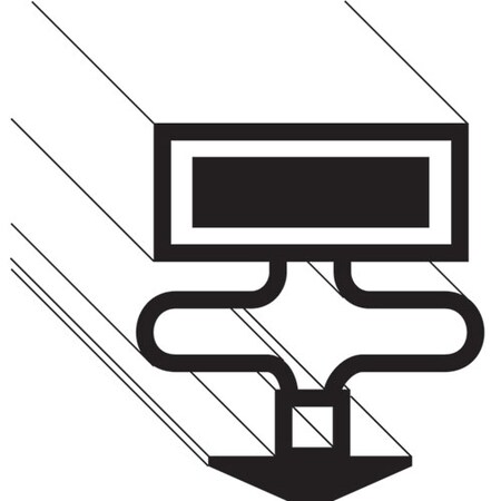 Allpoints Gasket , Kit, 30"X77", Magnetic 1271084